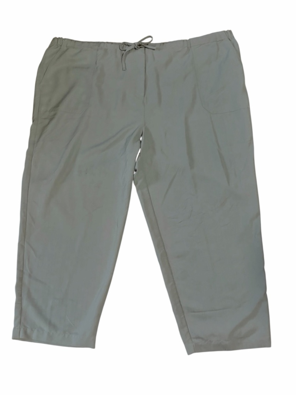 White Stag Pants Light Sage/Gray Color Lightweight Women's Plus Size 26W / 28W